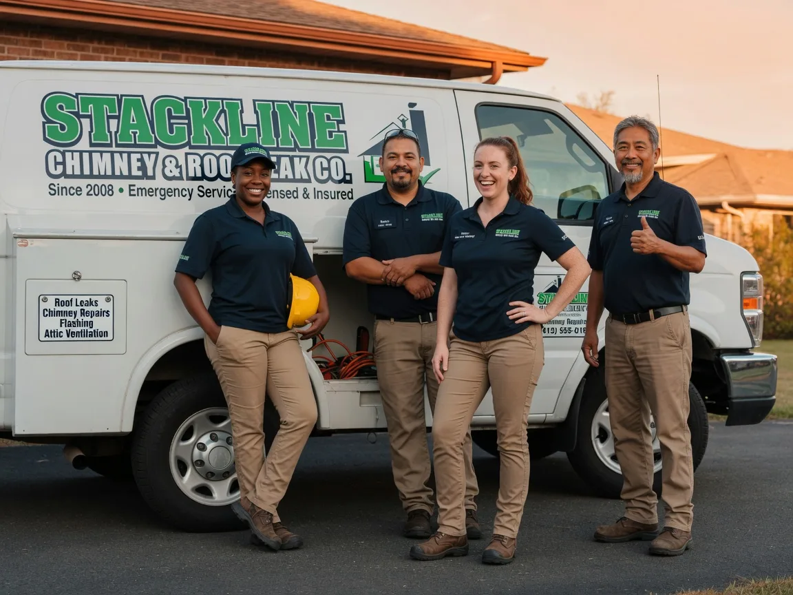 Chimney flashing repair company in Monument, KS